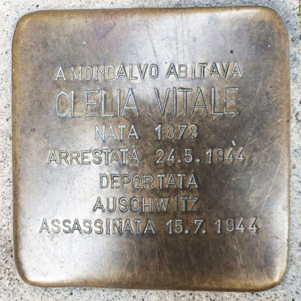 Clelia Vitale - Pietre d'inciampo